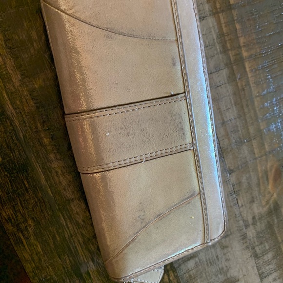 COACH SOHO Leather Slim Envelope Wallet w/Buckle Trim - Picture 4 of 4